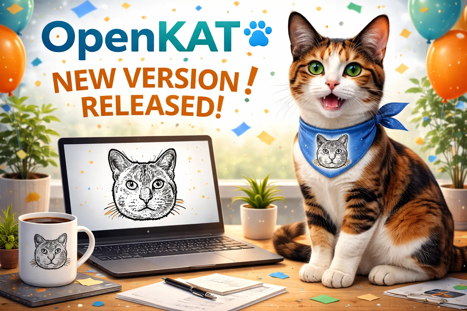 OpenKAT 1.21 (lapjeskat): Een nieuwe basis onder Stichting LibreKAT